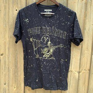True Religion BIG LOGO T Shirt Small